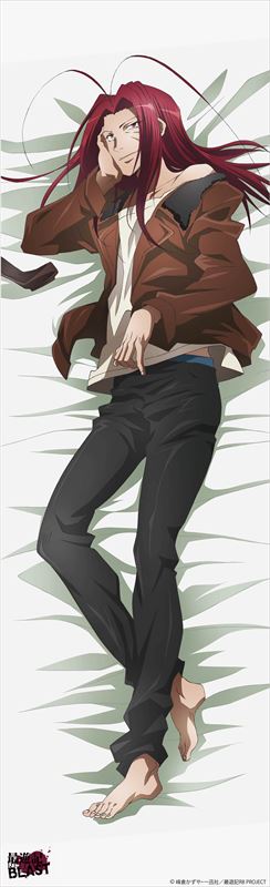 Saiyuki Reload Blast Dakimakura Cover: Sha Gojyo image 2
