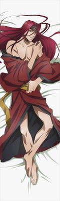 Saiyuki Reload Blast Dakimakura Cover: Sha Gojyo thumbnail 3