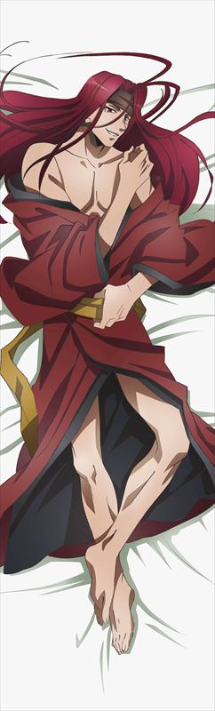 Saiyuki Reload Blast Dakimakura Cover: Sha Gojyo image 3