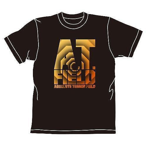 Rebuild Of Evangelion AT Field Logo T-shirt Black (XL Size) image 1