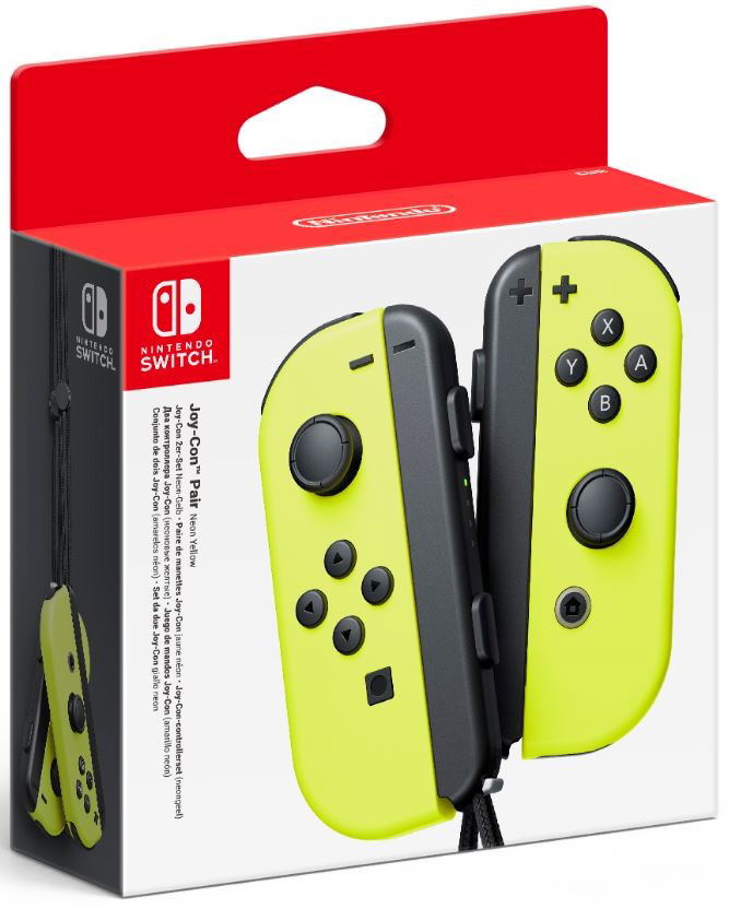 Nintendo Switch Joy-Con Controllers (Neon Yellow) image 1