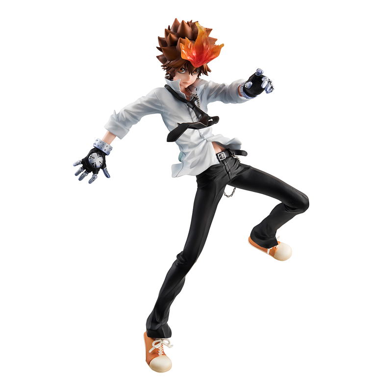 G.E.M. Series Katekyo Hitman Reborn! 1/8 Scale Pre-Painted Figure: Tsunayoshi Sawada image 3