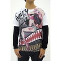 Macross Frontier "Sheryl" Full Graphic T-shirt White (XL Size) thumbnail 2