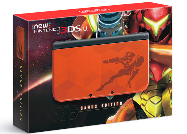 New Nintendo 3DS LL [Samus Edition]