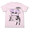 Pop Team Epic "Kusowave" T-shirt Light Pink (L Size) thumbnail 1