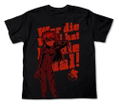 Rebuild Of Evangelion Asuka T-shirt Black (M Size) thumbnail 1