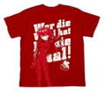 Rebuild Of Evangelion Asuka T-shirt Red (M Size) thumbnail 1