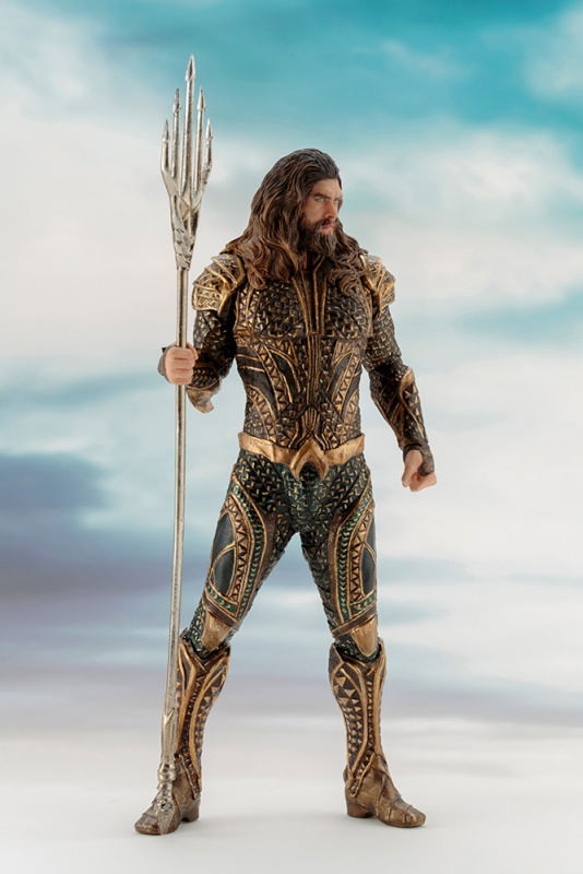 ARTFX+ Justice League 1/10 Scale Pre-Painted Figure: Aquaman image 6