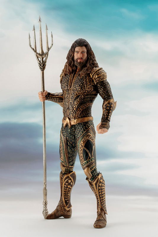 ARTFX+ Justice League 1/10 Scale Pre-Painted Figure: Aquaman image 2