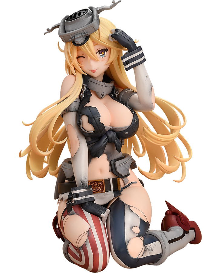 Kantai Collection -KanColle- 1/8 Scale Pre-Painted Figure: Iowa Half-Damaged Light Armament Ver. image 1