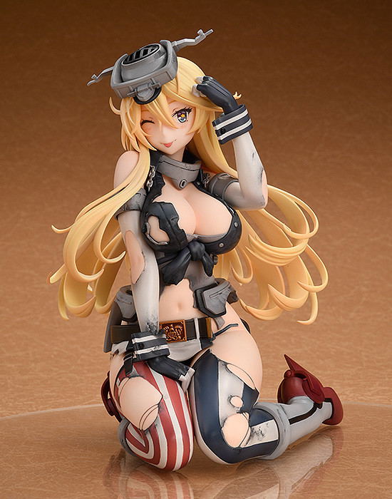 Kantai Collection -KanColle- 1/8 Scale Pre-Painted Figure: Iowa Half-Damaged Light Armament Ver. image 2