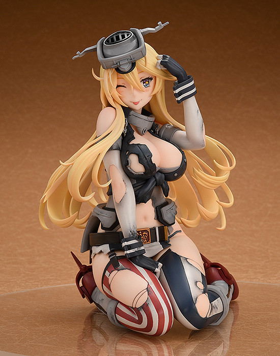 Kantai Collection -KanColle- 1/8 Scale Pre-Painted Figure: Iowa Half-Damaged Light Armament Ver. image 3