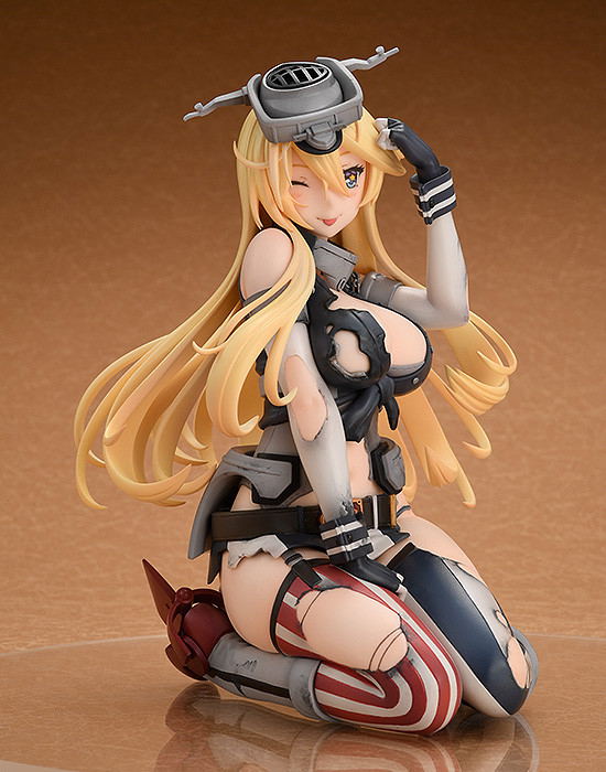 Kantai Collection -KanColle- 1/8 Scale Pre-Painted Figure: Iowa Half-Damaged Light Armament Ver. image 4
