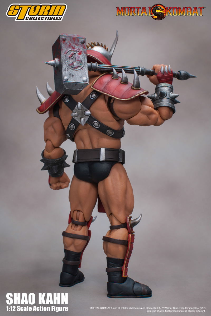 Mortal Kombat 1/12 Scale Pre-Painted Action Figure: Shao Kahn image 11
