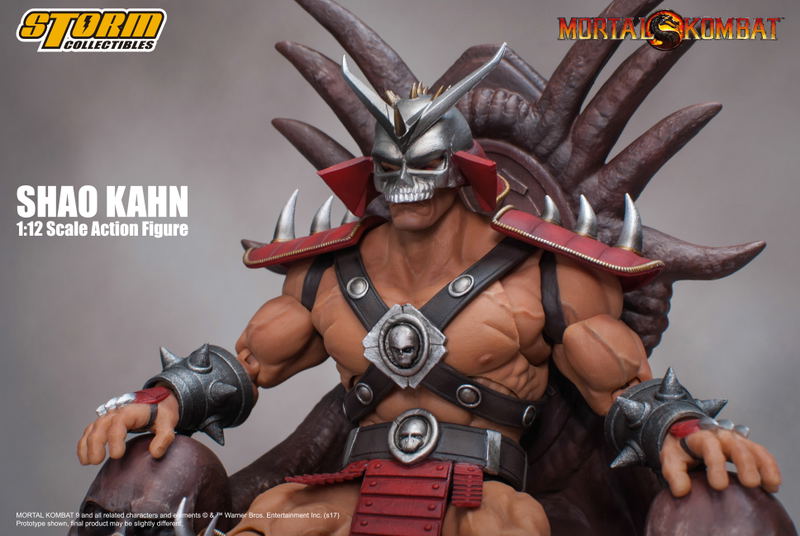 Mortal Kombat 1/12 Scale Pre-Painted Action Figure: Shao Kahn image 14