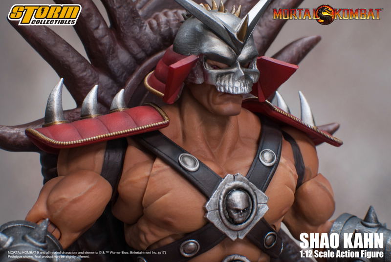 Mortal Kombat 1/12 Scale Pre-Painted Action Figure: Shao Kahn image 15