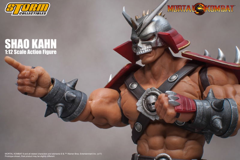 Mortal Kombat 1/12 Scale Pre-Painted Action Figure: Shao Kahn image 16