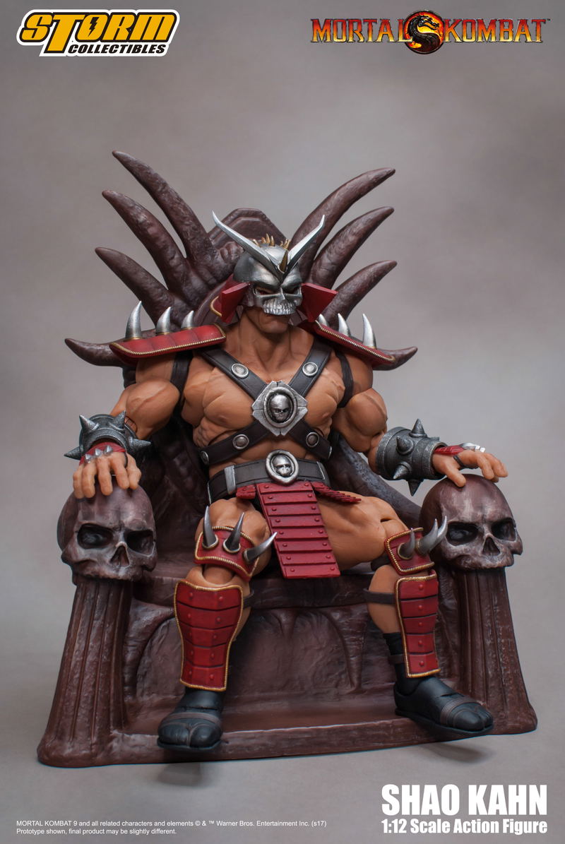 Mortal Kombat 1/12 Scale Pre-Painted Action Figure: Shao Kahn image 2