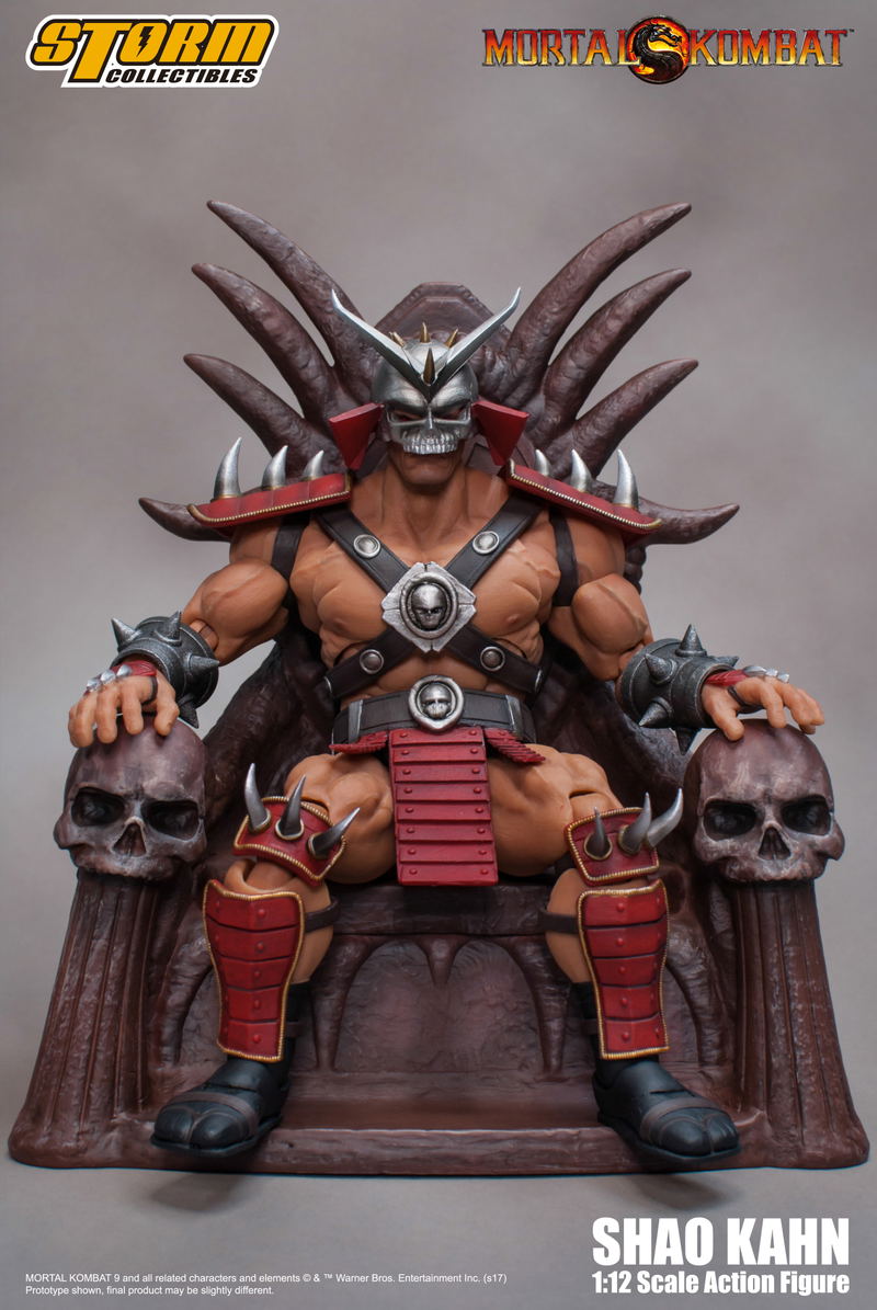 Mortal Kombat 1/12 Scale Pre-Painted Action Figure: Shao Kahn image 3