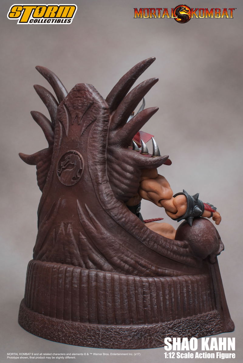 Mortal Kombat 1/12 Scale Pre-Painted Action Figure: Shao Kahn image 4