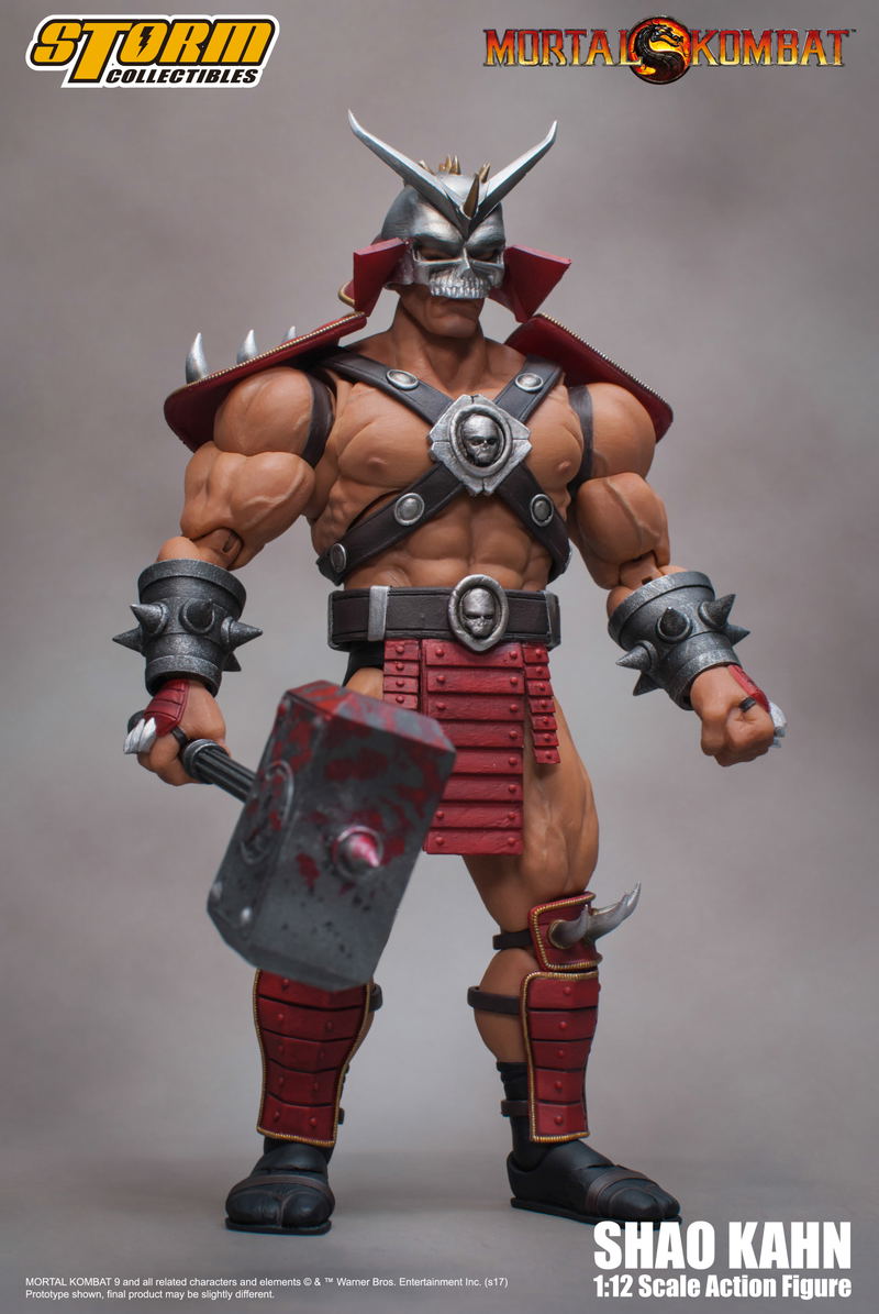 Mortal Kombat 1/12 Scale Pre-Painted Action Figure: Shao Kahn image 5