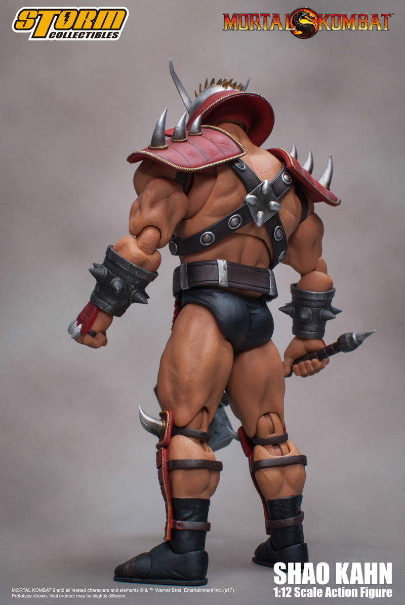 Mortal Kombat 1/12 Scale Pre-Painted Action Figure: Shao Kahn image 7