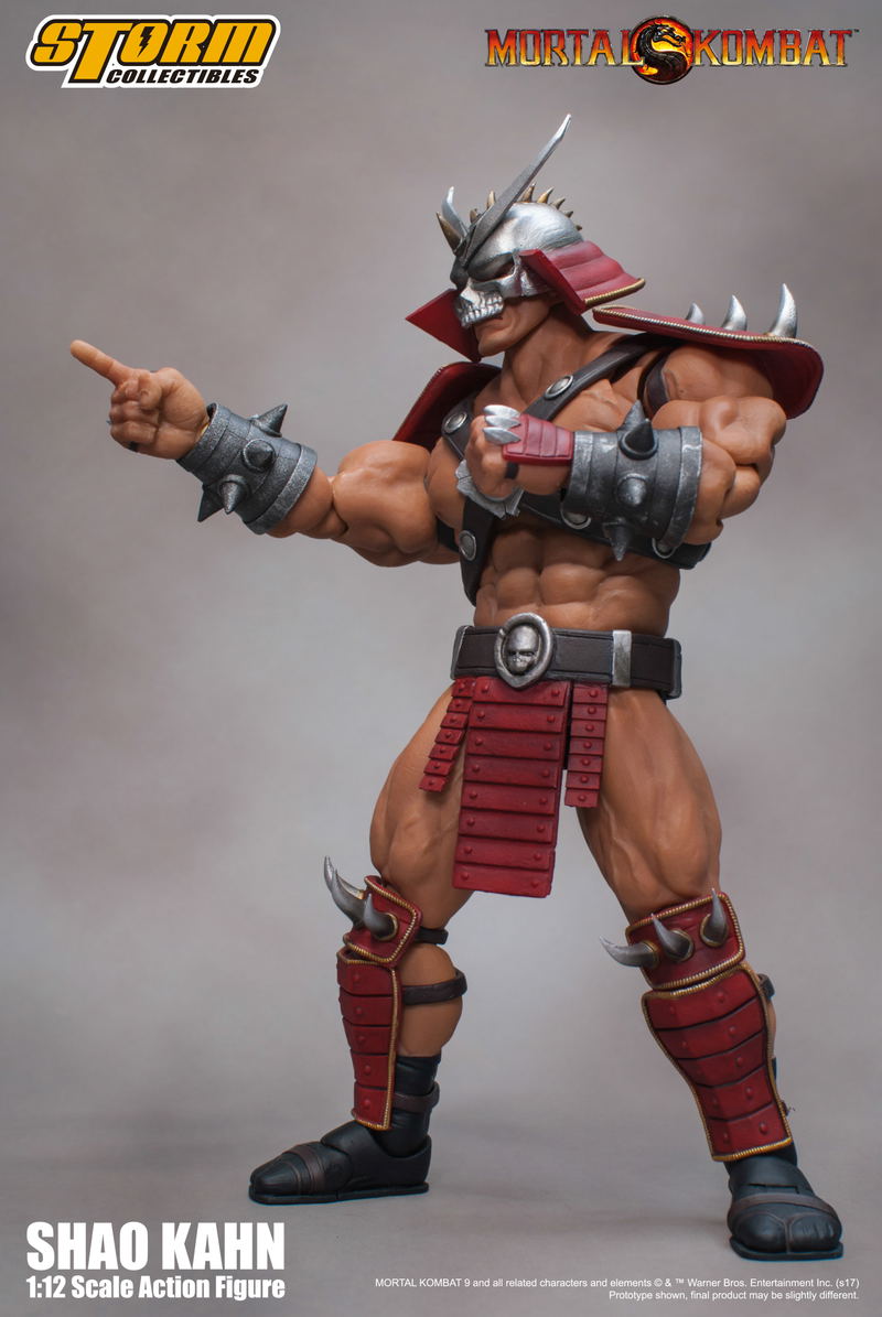 Mortal Kombat 1/12 Scale Pre-Painted Action Figure: Shao Kahn image 8