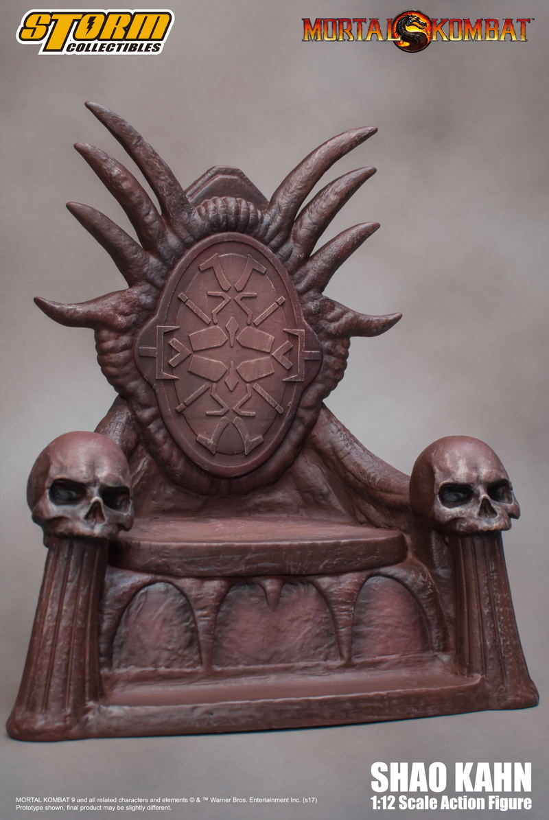 Mortal Kombat 1/12 Scale Pre-Painted Action Figure: Shao Kahn image 9