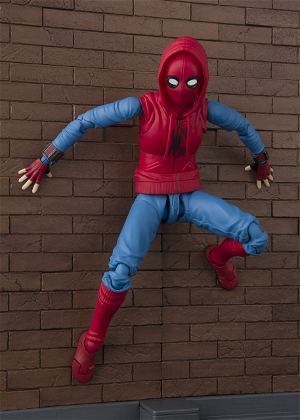 S.H.Figuarts Spider-Man Homecoming: Spider-Man Homemade Suit Ver. & Tamashii Act Wall Set