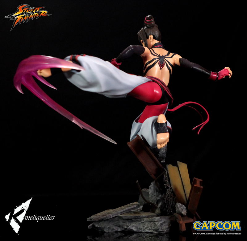 Super Street Fighter IV 1/6 Scale Diorama: Femme Fatale - Juri Han image 7