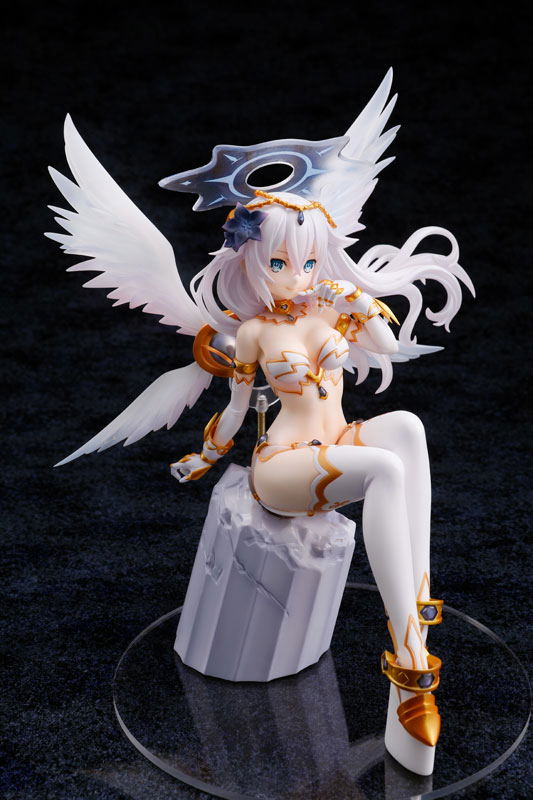 Cyberdimension Neptunia 4 Goddesses Online 1/7 Scale Painted Figure: Black Heart image 1