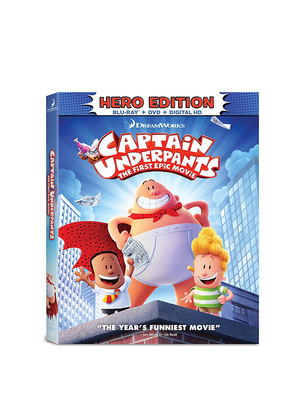 Captain Underpants: The First Epic Movie - Hero Edition [Blu-ray+DVD+Digital HD]_