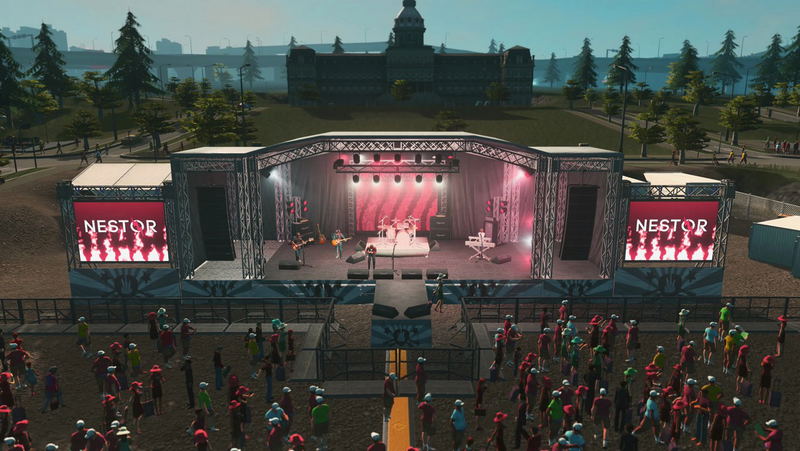 Cities: Skylines - Concerts (DLC) <span class="ext" style="background-color: #B0000F; color: #FFFFFF;">DLC</span> <span class="ext" style="background-color: #2a475e; color: #FFFFFF;">STEAM</span> <span class="ext ext_digital">digital</span> image 6