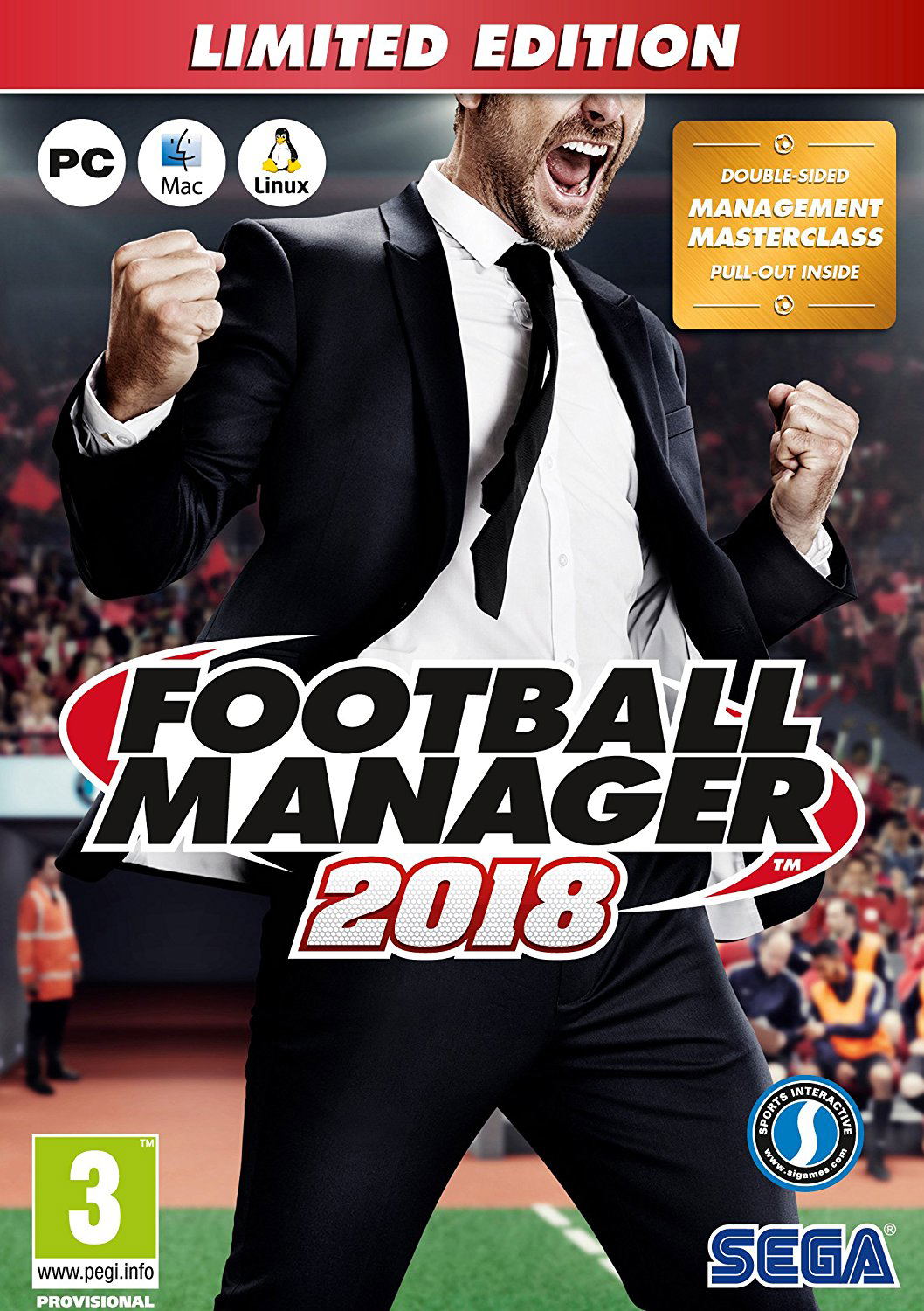Football Manager 2018 [Limited Edition] (DVD-ROM) — Import Game Deal