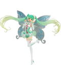 Hatsune Miku GT Project 1/1 Scale Pre-Painted Figure: Racing Miku 2017 Ver. thumbnail 1