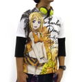 IS (Infinite Stratos) "Charlotte Dunois Reboot" Full Graphic T-shirt White (M Size) thumbnail 2