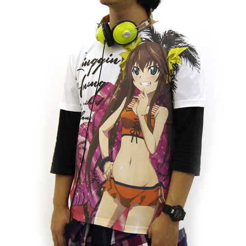 IS (Infinite Stratos) "Lingyin Huang Reboot" Full Graphic T-shirt White (M Size) image 2