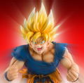 Super Figure Art Collection Dragon Ball Kai: Super Saiyan Son Goku (Re-run) thumbnail 3