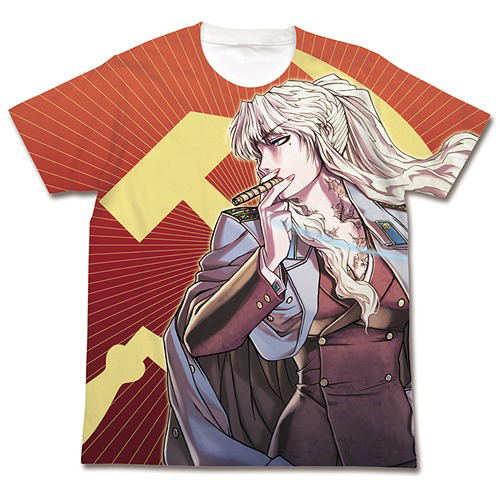Black Lagoon "Balalaika" Full Graphic T-shirt White (L Size) image 1