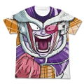 Dragon Ball Kai "Frieza" Full Graphic T-shirt White (S Size) thumbnail 1