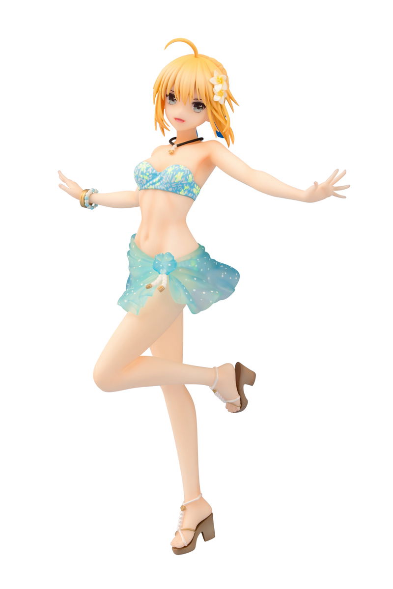 Fate/Extella 1/8 Scale Pre-Painted Figure: Altria Pendragon Resort Vacation Ver. image 1