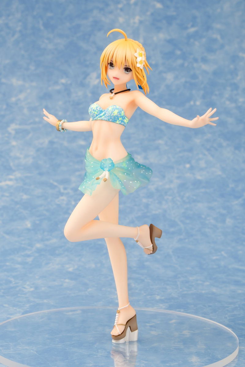 Fate/Extella 1/8 Scale Pre-Painted Figure: Altria Pendragon Resort Vacation Ver. image 2