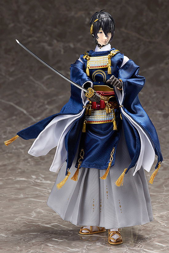 Romantic Action Doll Touken Ranbu -Online- 1/6 Scale Pre-Painted Figure: Mikazuki Munechika image 2