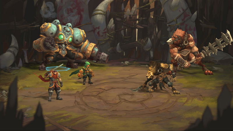 Battle Chasers: Nightwar <span class="ext" style="background-color: #2a475e; color: #FFFFFF;">STEAM</span> <span class="ext ext_digital">digital</span> image 13