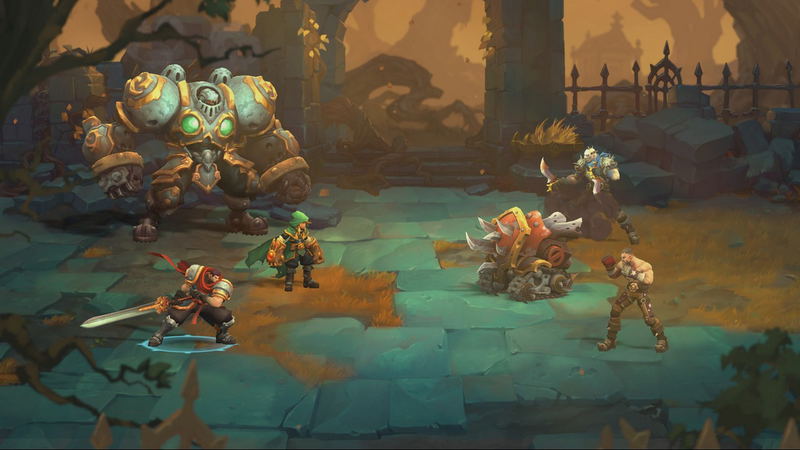 Battle Chasers: Nightwar <span class="ext" style="background-color: #2a475e; color: #FFFFFF;">STEAM</span> <span class="ext ext_digital">digital</span> image 4