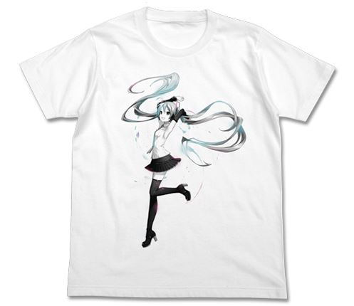 Hatsune Miku V4X T-shirt White (M Size) - Bitcoin & Lightning accepted