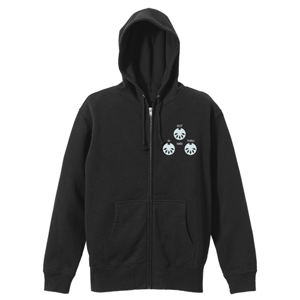 Hatsune Miku V4X Zippered Hoodie Black (L Size)