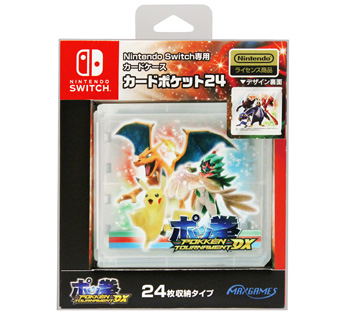 Pokken Tournament DX Card Pocket 24 for Nintendo Switch image 1