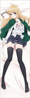 Saekano - How to Raise a Boring Girlfriend Flat Dakimakura Cover: Eriri Spencer Sawamura Flat Ver. (Re-run) thumbnail 2