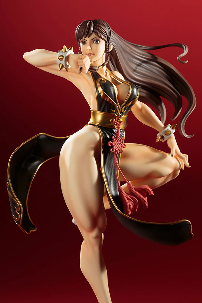 Street Fighter Bishoujo 1/7 Scale Pre-Painted PVC Figure: Chun-Li -Battle Costume- image 9
